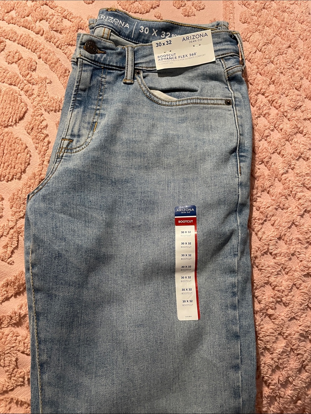 Arizona Jean Company Light Blue Bootcut 30x32 Men’s Jeans